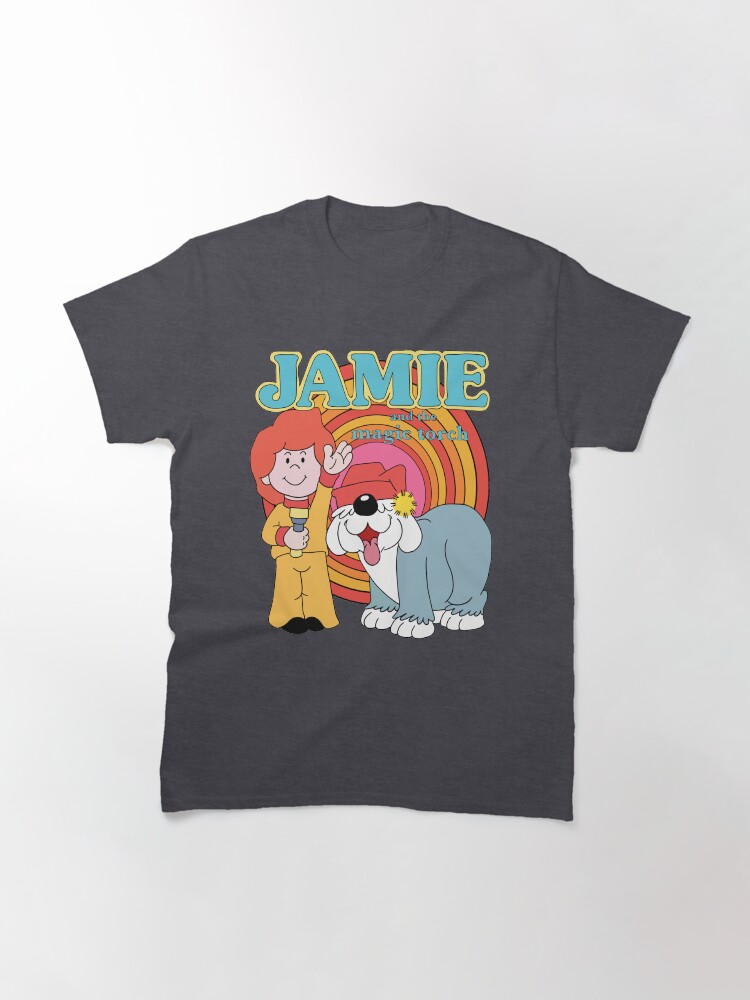 jamie and his magic torch t shirt