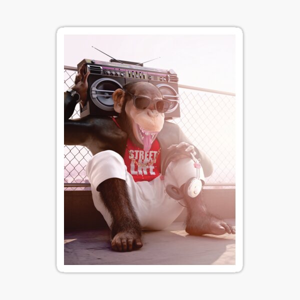 Item preview, Monkey Beat designed and sold by modernagestudio.