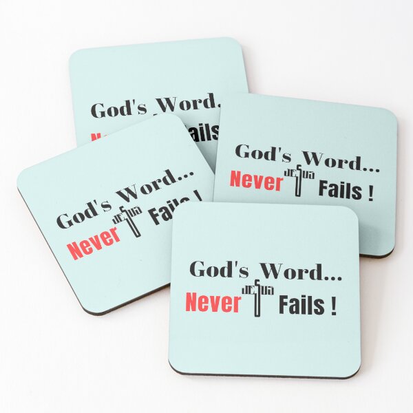 Item preview, God's Word Never Fails designed and sold by Alinamatt.