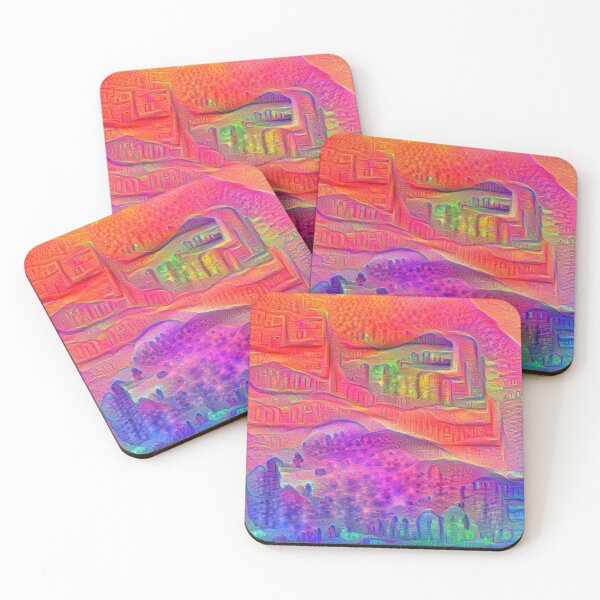 Item preview, DeepDream Tomato Steelblue designed and sold by blackhalt.