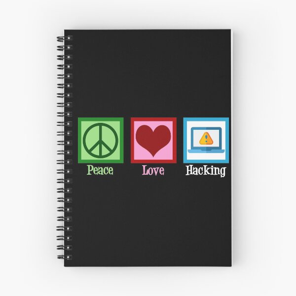 Item preview, Peace Love Hacking designed and sold by Epic Love Designs.