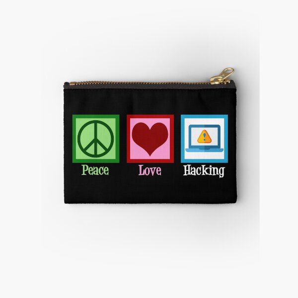 Item preview, Peace Love Hacking designed and sold by Epic Love Designs.