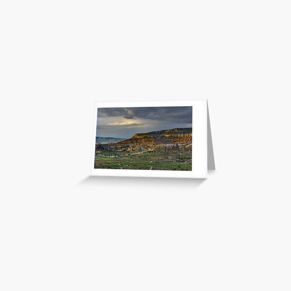 Red Hills, Cappadocia Greeting Card