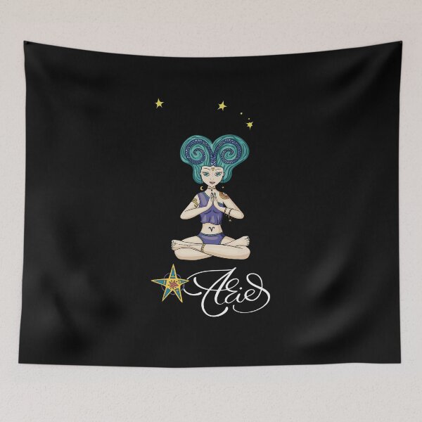 Item preview, Aries Zodiac Nymph designed and sold by ColorfulMystic.