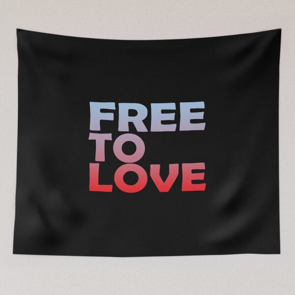 Item preview, Free To Love designed and sold by SassyClassyMe.
