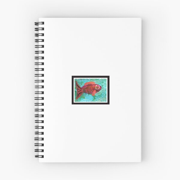 Item preview, Fish Mono Print designed and sold by GemmasGems.