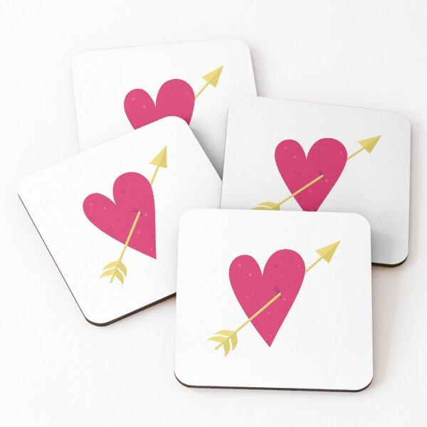 Item preview, Valentines Day Shirt for Women Love Heart with arrow Print designed and sold by HippyTees.