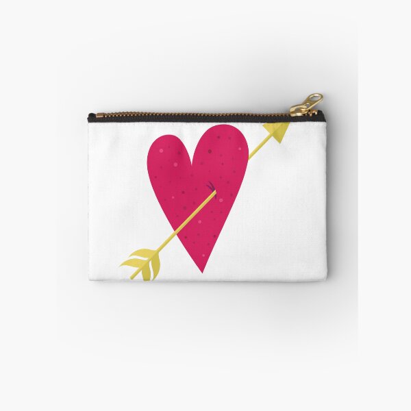 Item preview, Valentines Day Shirt for Women Love Heart with arrow Print designed and sold by HippyTees.