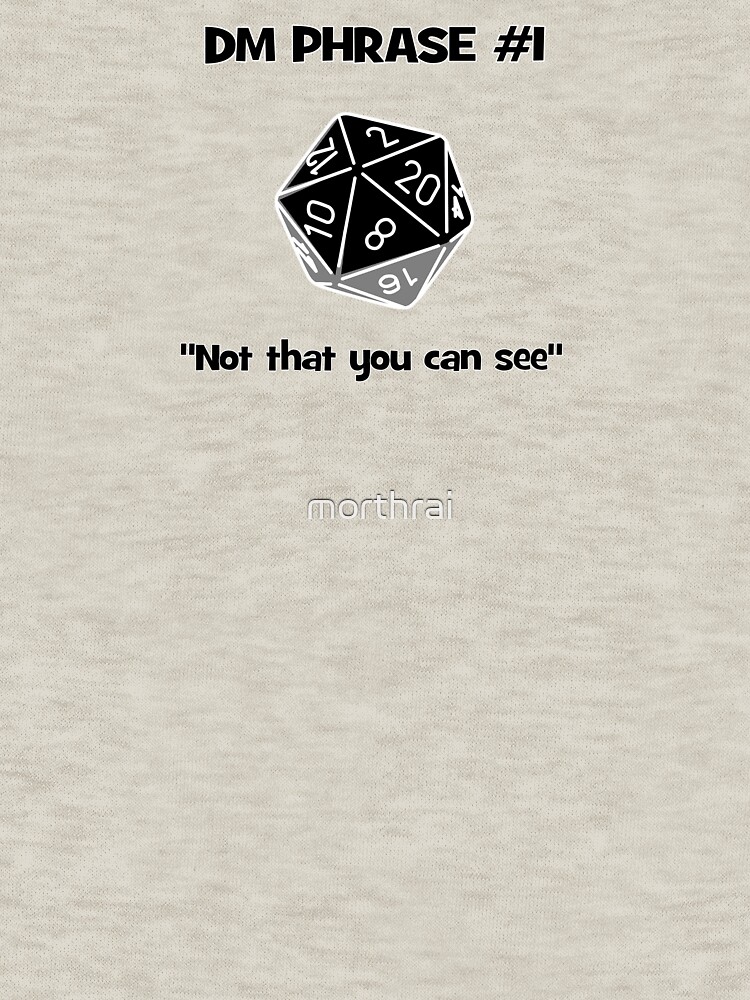 DM's Favourite Phrases number 1 by morthrai