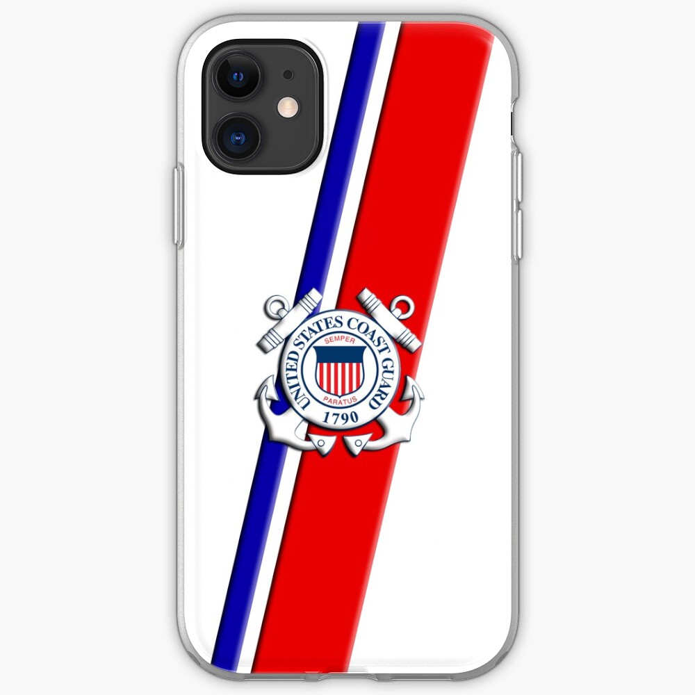 "United States Coast Guard USCG" iPhone Case & Cover by kevinabel