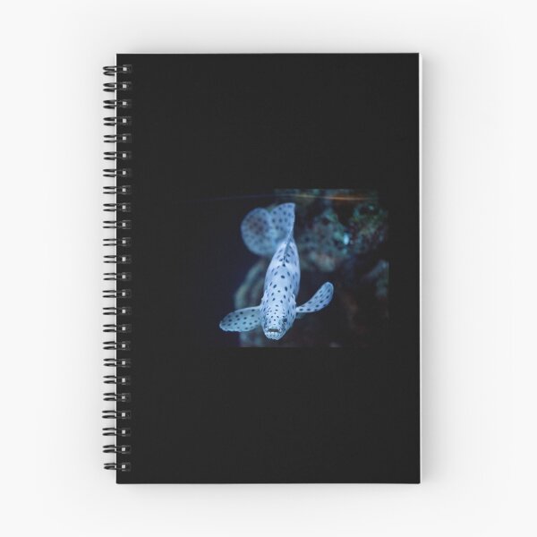 Item preview, Blue spotted aquarium fish designed and sold by Arletta Cwalina.
