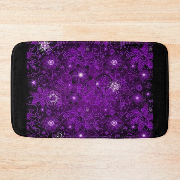 Item preview, Purple Flower Pattern designed and sold by obscenegraphics.