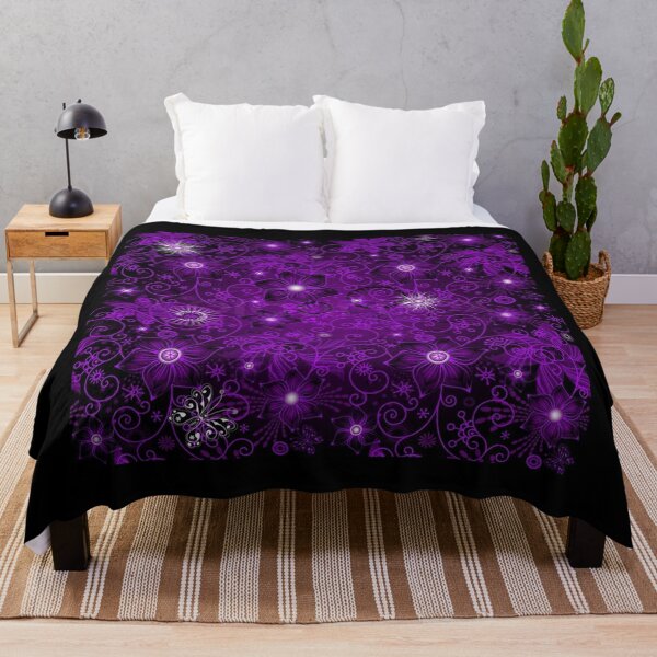Item preview, Purple Flower Pattern designed and sold by obscenegraphics.