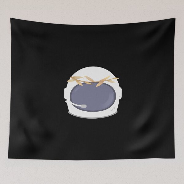 Item preview, Artemis Nasa Greek Goddess Astronaut Helmet designed and sold by yellowpomelo.