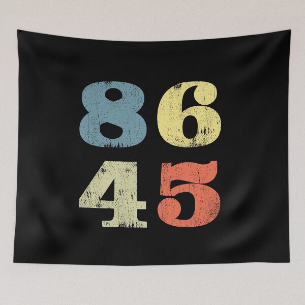 Item preview, 86 45 2020 Anti Trump, Remove Trump designed and sold by MagicBoutique.