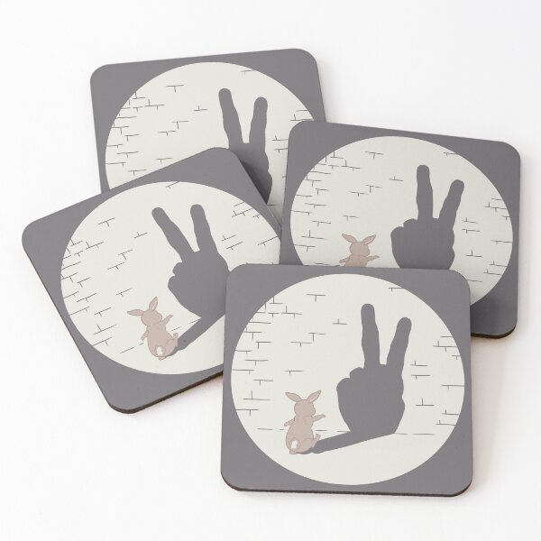 Item preview, Peace Bunny designed and sold by clevercreature.
