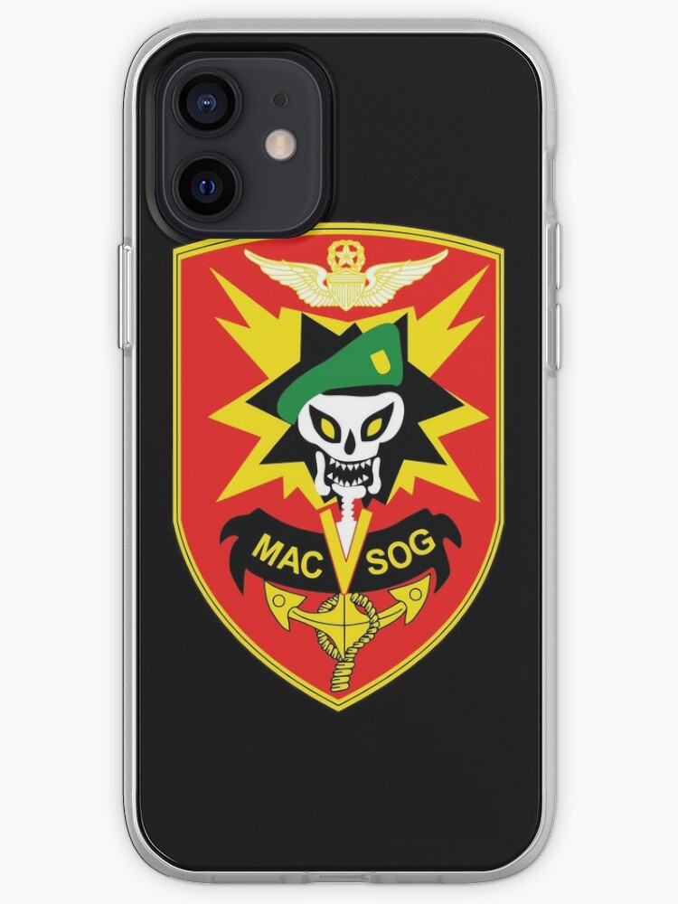 Mac V Sog Special Forces Patch Iphone Case Cover By Beltschazar Redbubble