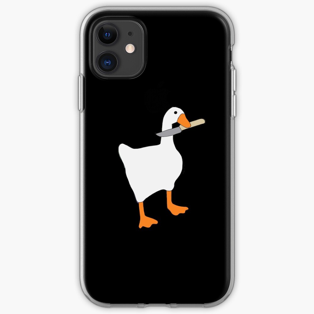 "untitled goose game sticker" iPhone Case by xmurphyartsx Redbubble