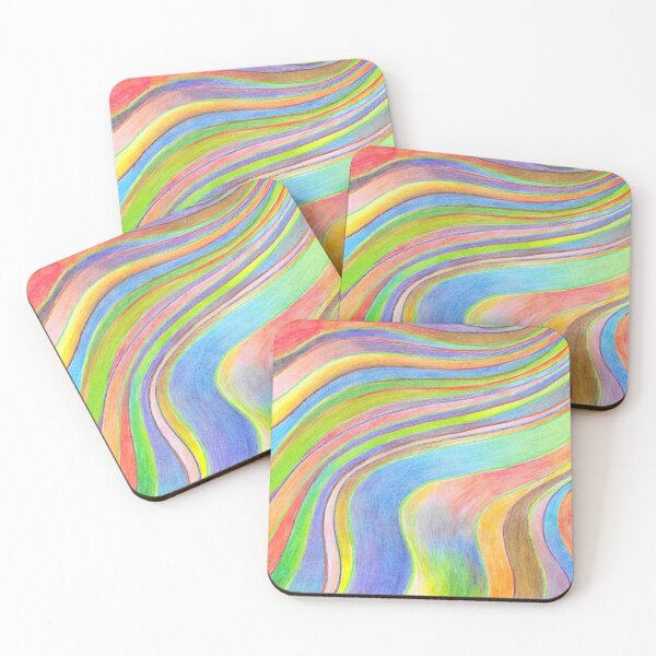 Item preview, Colourful Waves designed and sold by CarolineLembke.