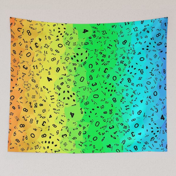 Item preview, Rainbow Dice Everywhere designed and sold by clarkstpress.
