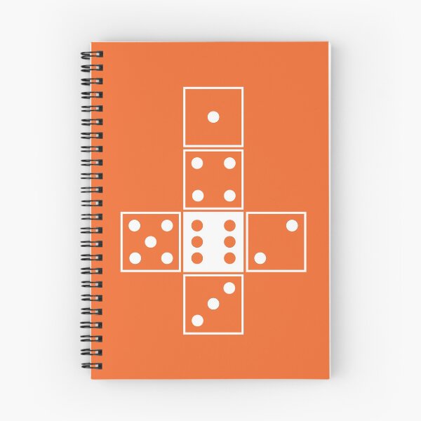 Item preview, Orange Unrolled D6 designed and sold by clarkstpress.
