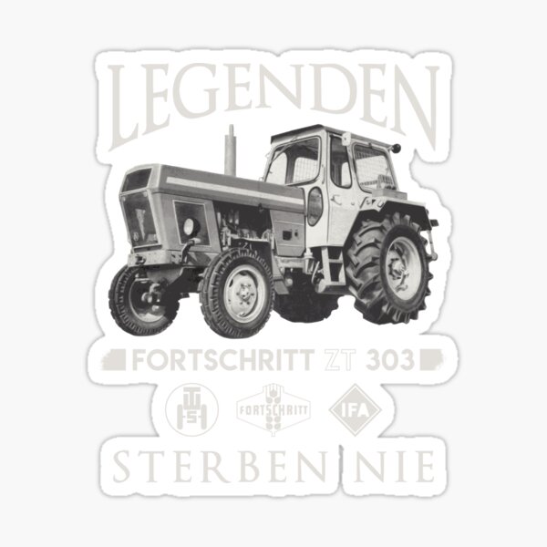 Progress ZT 303 tractor legend Sticker