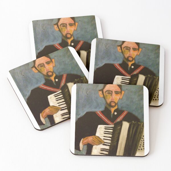 Item preview, Spanish acordian player designed and sold by Alfred Gillespie.