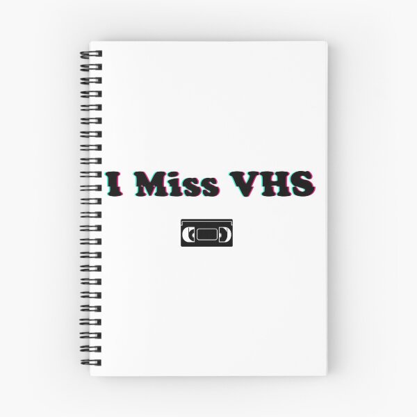 Item preview, I Miss VHS designed and sold by DoodleDashCollective.