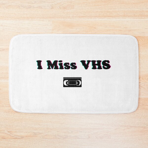 Item preview, I Miss VHS designed and sold by DoodleDashCollective.