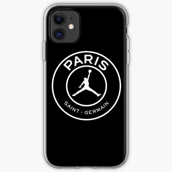 PSG Jordan Collab iPhone Soft Case