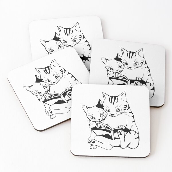 Item preview, Reading cats designed and sold by emphatic.