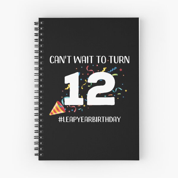 Item preview, Funny Leap Year 48th Birthday Leapling Can't Wait to Turn 12 design designed and sold by doodabobs.