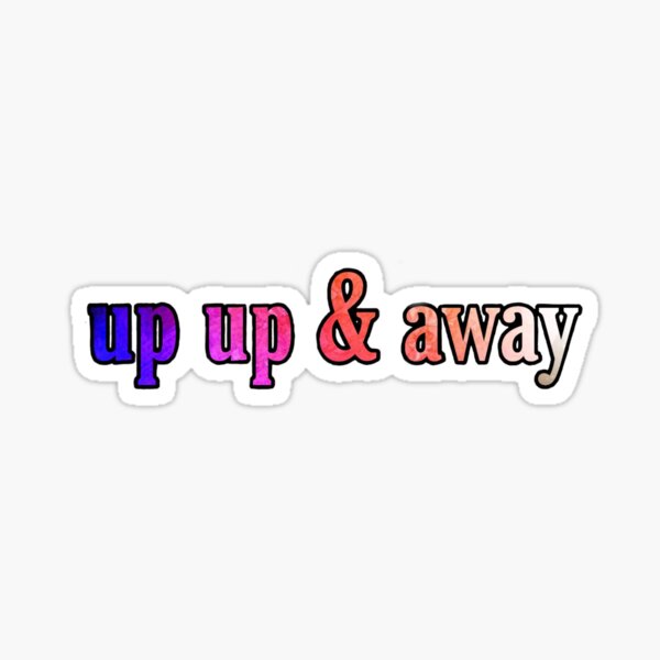 Item preview, kid cudi sticker: up up & away designed and sold by melipratt.