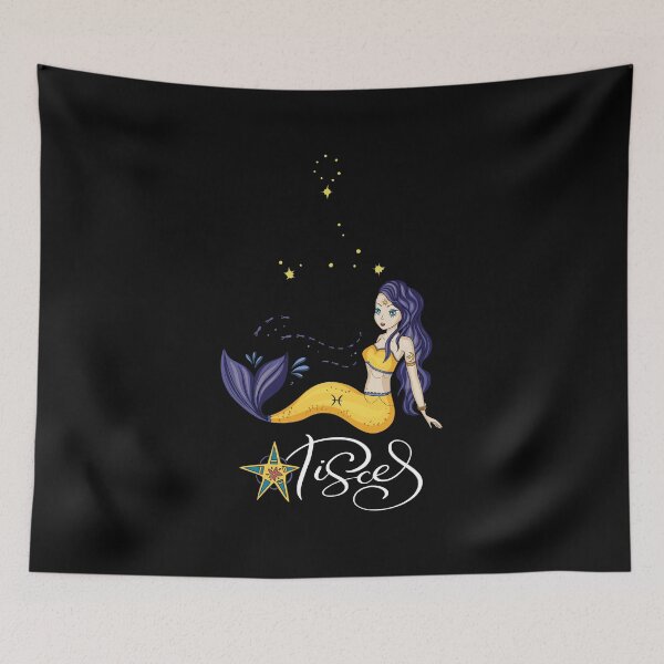 Item preview, Pisces Zodiac Nymph designed and sold by ColorfulMystic.