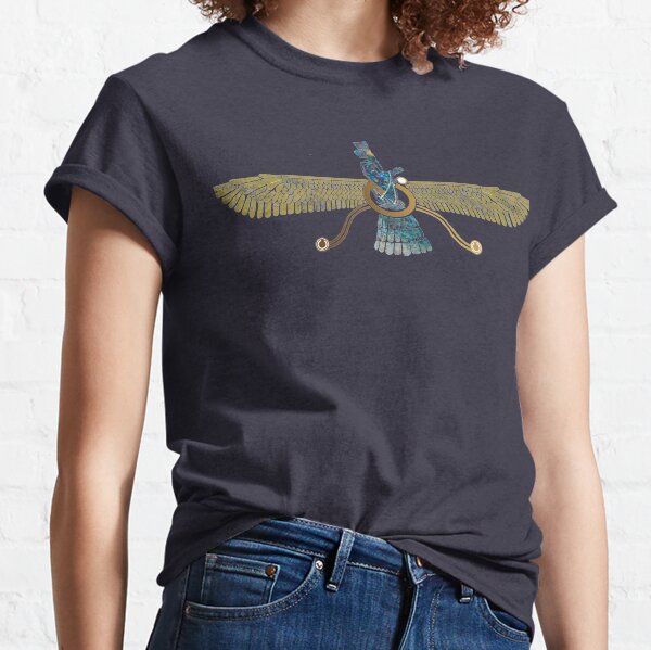 Zoroaster, Zoroastrian Religion Symbol Classic T-Shirt