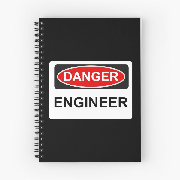 Item preview, Danger Engineer - Warning Sign designed and sold by Graphix.