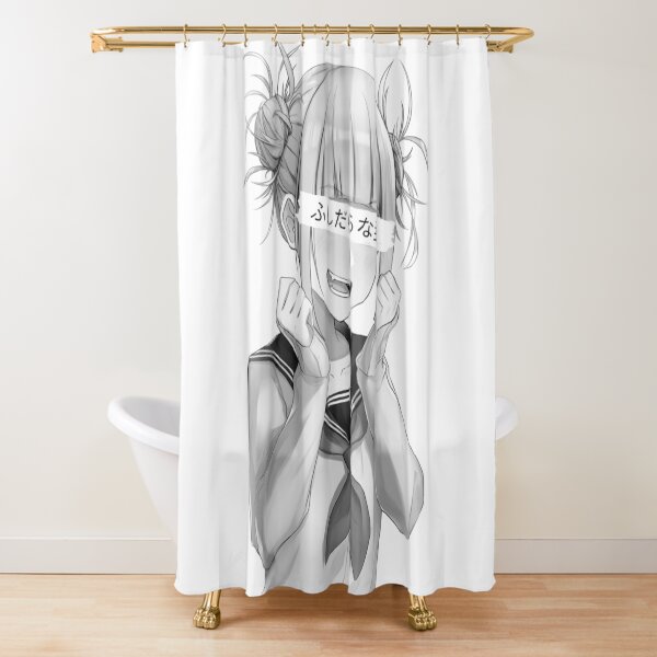 Funny Ahegao Hentai Anime Polyester Waterproof Bathroom Fabric Shower Curtain Funny Ahegao Hentai Anime Polyester Waterproof Bathroom Fabric Shower Curtain