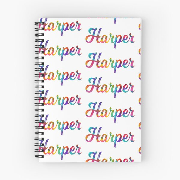 Item preview, Harper abstract painting girl's name designed and sold by ComicKitsch.