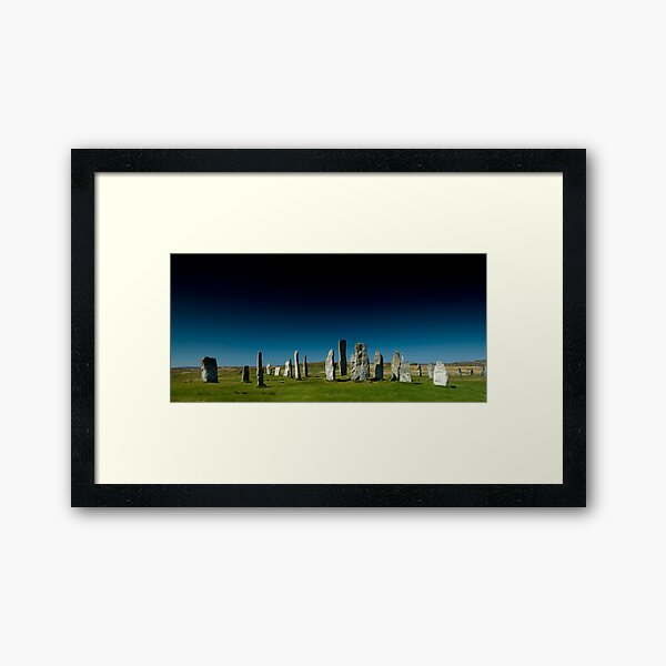 The Callanish Stones, Isle of Lewis Framed Art Print
