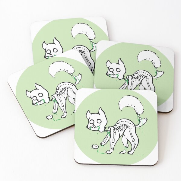 Item preview, Green Blooded Zombie Cat designed and sold by Maidens-Shop.