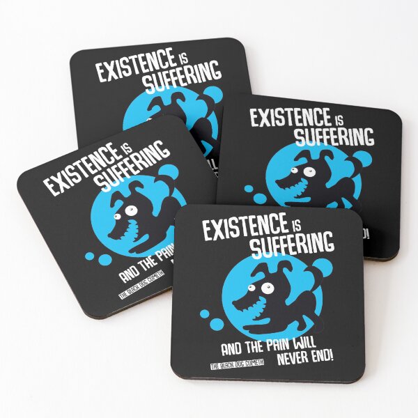 Item preview, Existence Is Suffering And The Pain Will Never End designed and sold by littlegemma.