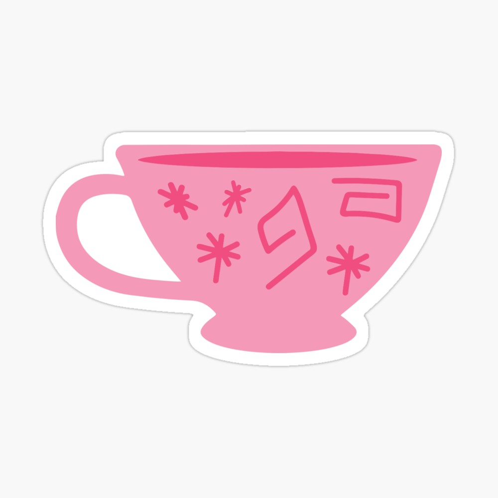 Alice Tea Cups Pack Sticker for Sale by designbykaitlin