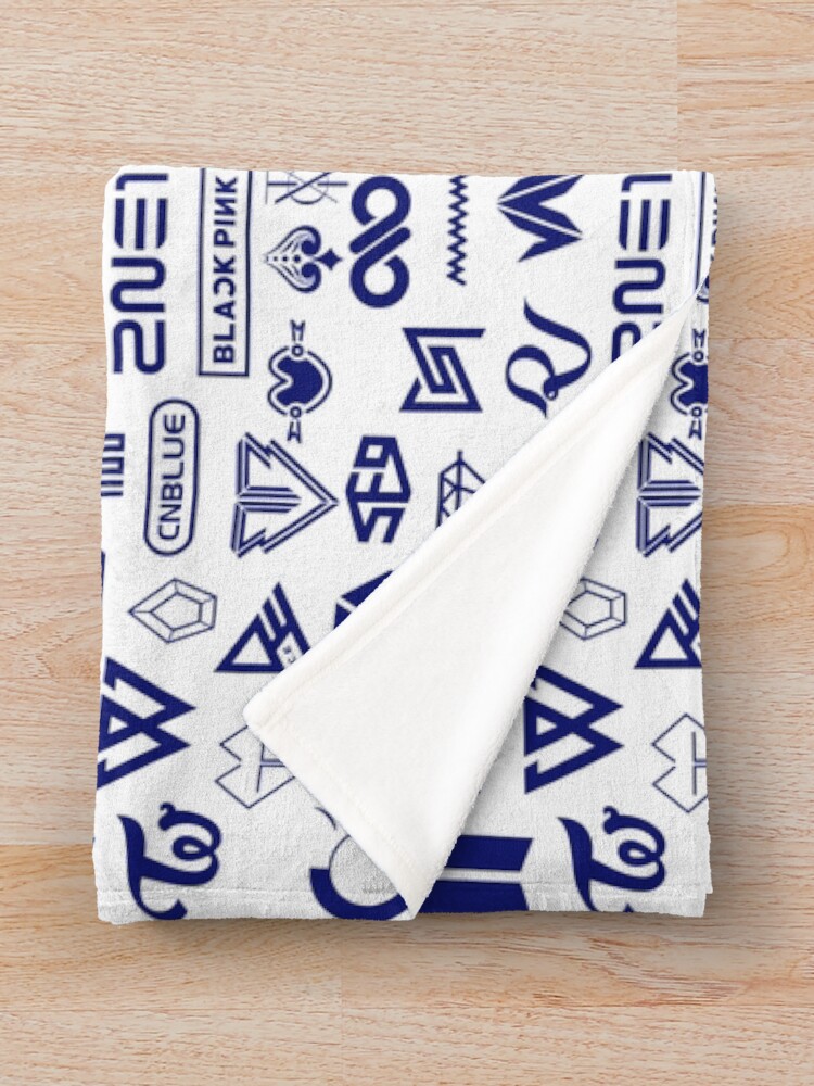 "All about kpop" Throw Blanket by kkgoth Redbubble
