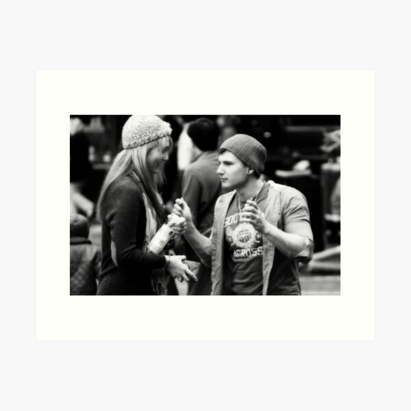 Young Couple Art Print