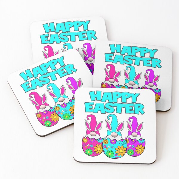 Item preview, Happy Easter Egg Gnomes Spring Bunny Ears Rabbit Cute designed and sold by funnytshirtemp.