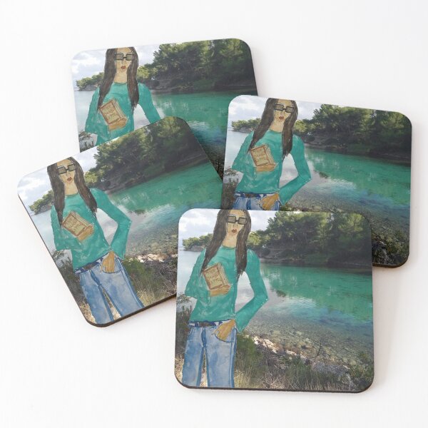 Item preview, A GIRL HOLDING A BOOK  designed and sold by IvanaKada.