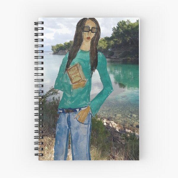 Item preview, A GIRL HOLDING A BOOK  designed and sold by IvanaKada.