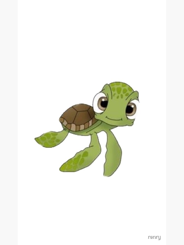 Baby Turtle Sticker Postcard By Renry Redbubble