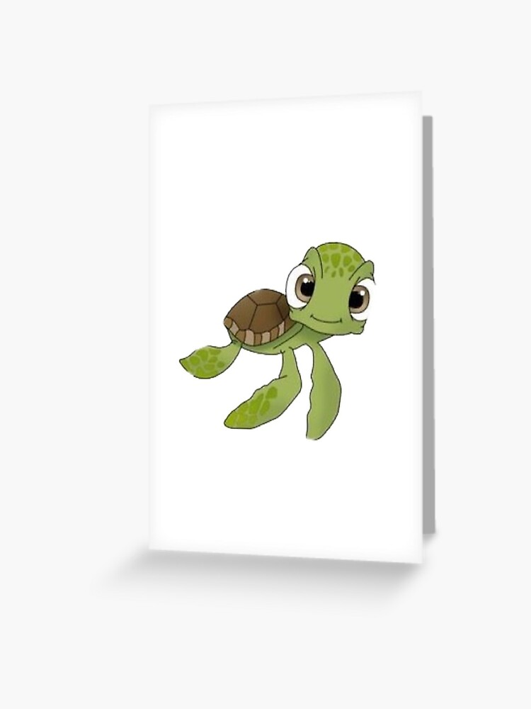 Carte De Vœux Autocollant Bebe Tortue Par Renry Redbubble