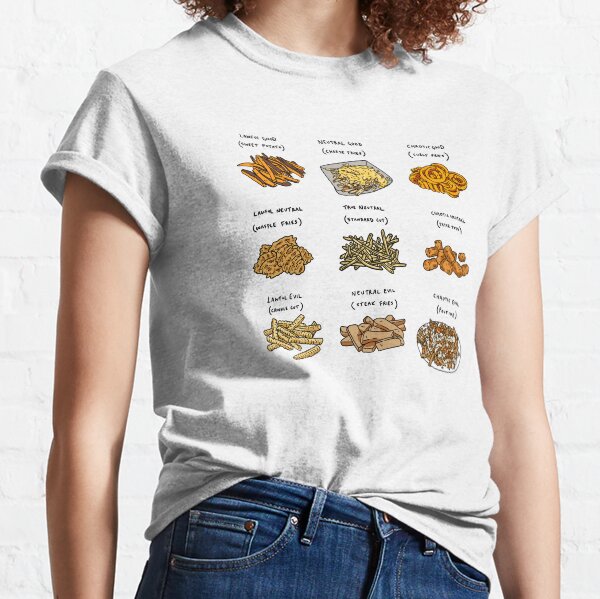 French Fry Alignment Classic T-Shirt
